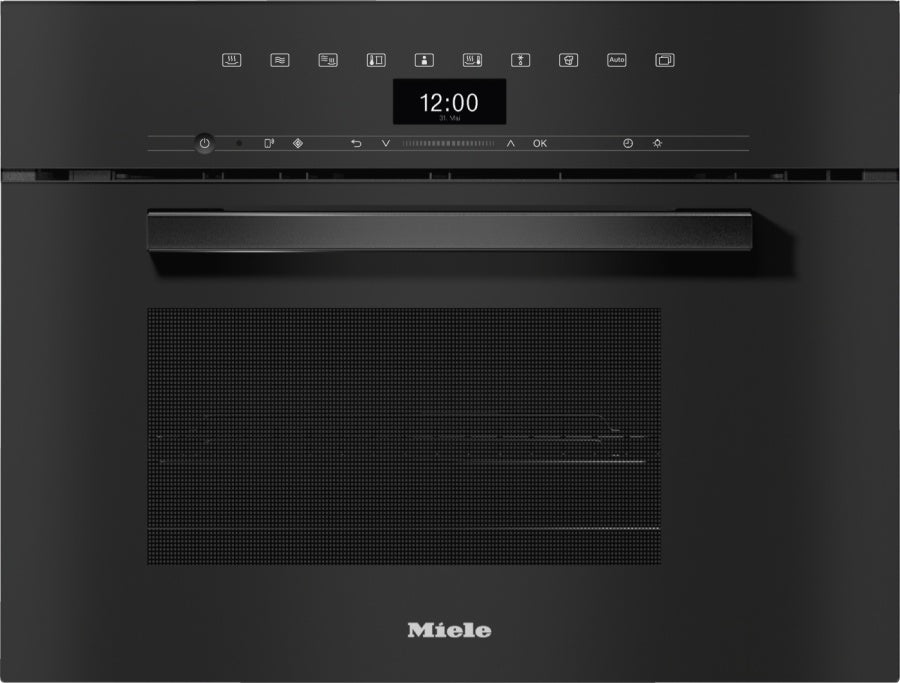 Пароварка с СВЧ Miele DGM7440 OBSW черный обсидиан
