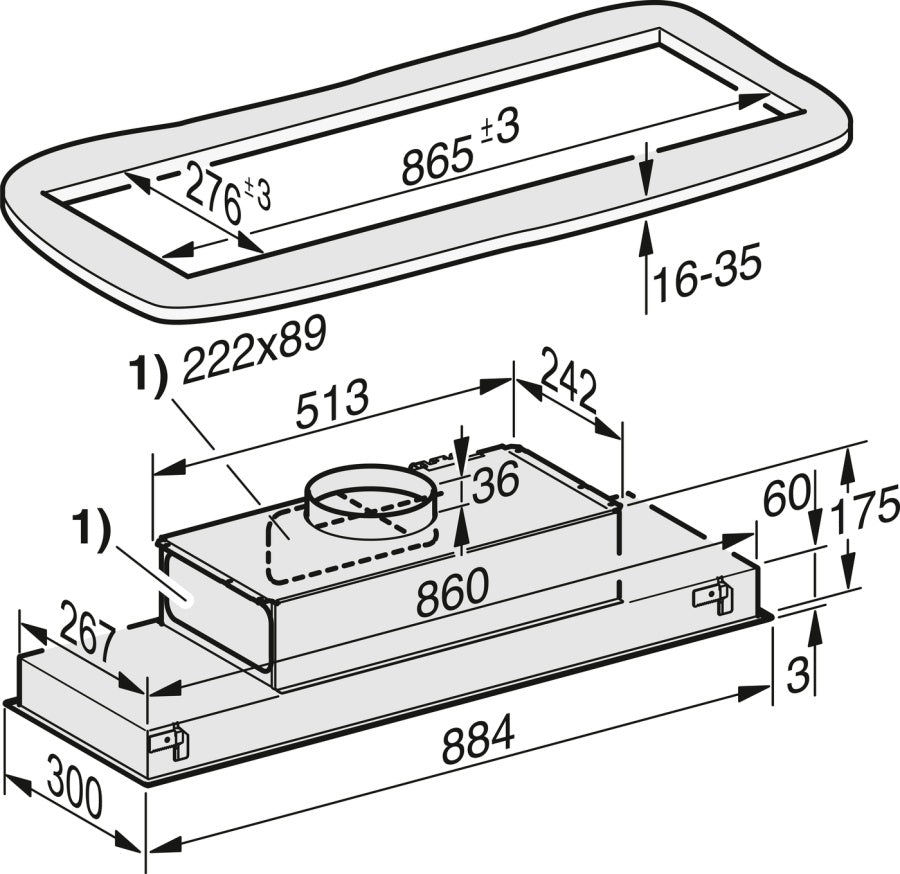 Вытяжка DA2698