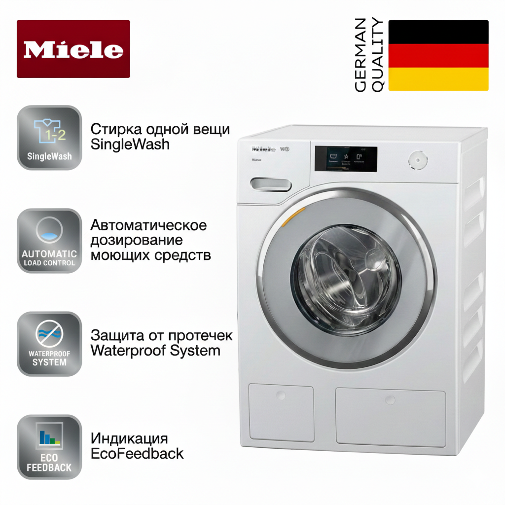 Стиральная машина Miele WWV980WPS White Edition