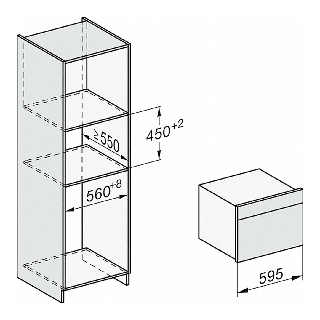 Комби-пароварка Miele DGC7840 HC Pro CLST сталь