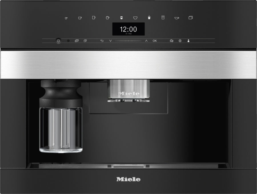 Кофемашина зерновая Miele CVA7440 OBSW, черный обсидиан