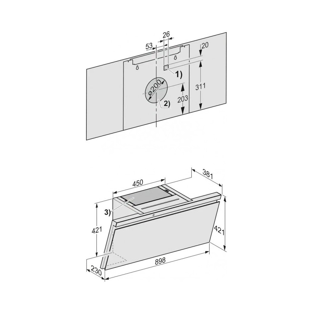Вытяжка DAH 4970 Miele