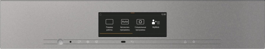 Компактный духовой шкаф H7840BM с СВЧ графитовый серый
