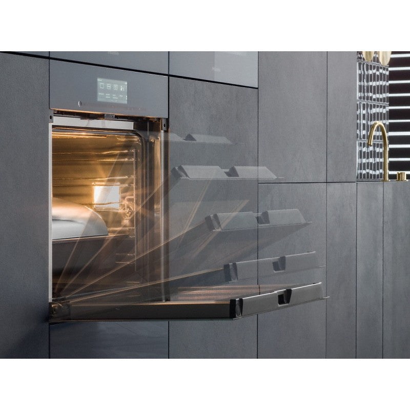 Духовой шкаф H7860BPX черный обсидиан (без ручки)