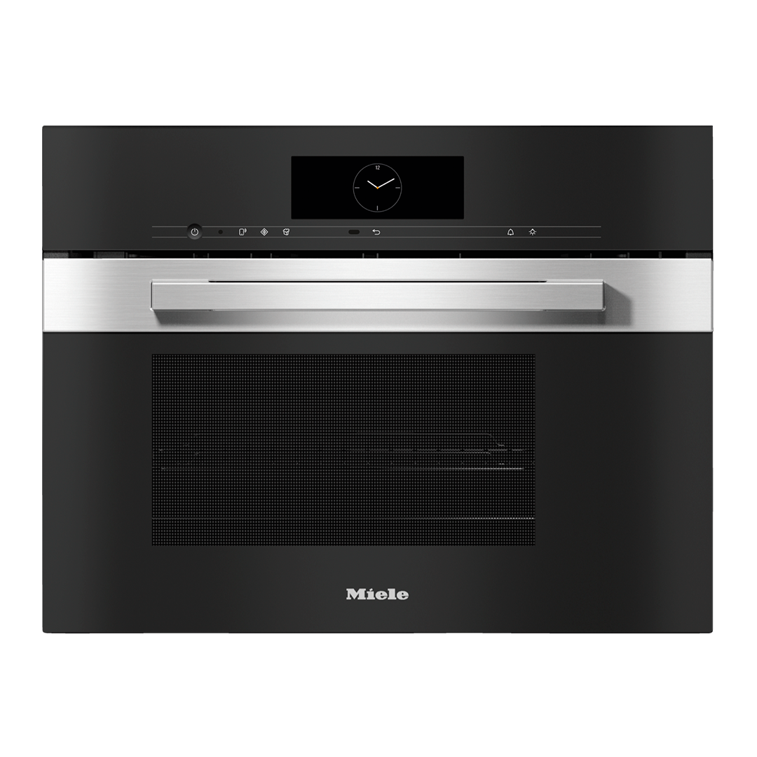 Пароварка с СВЧ Miele DGM7840 CLST сталь