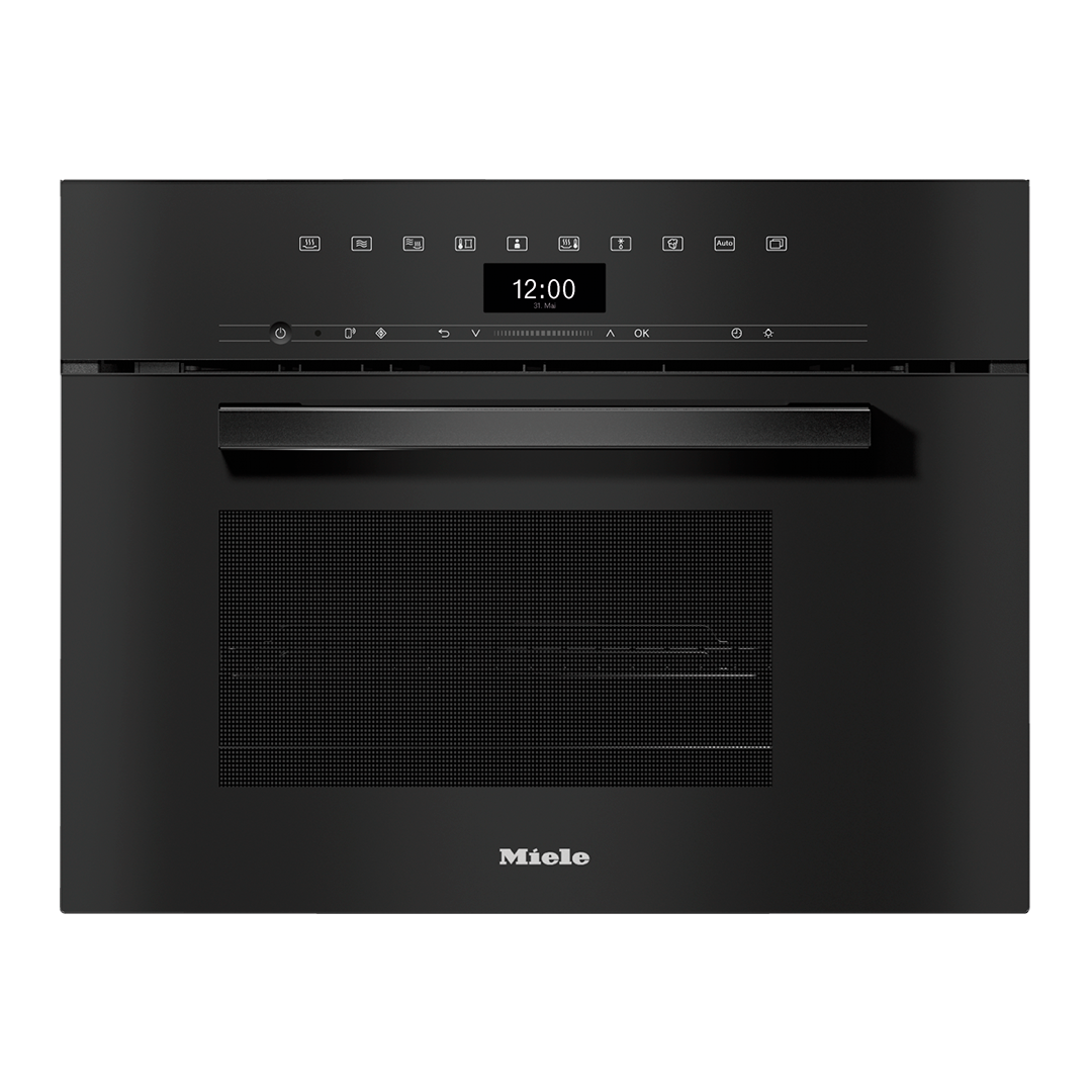 Пароварка с СВЧ Miele DGM7440 OBSW черный обсидиан