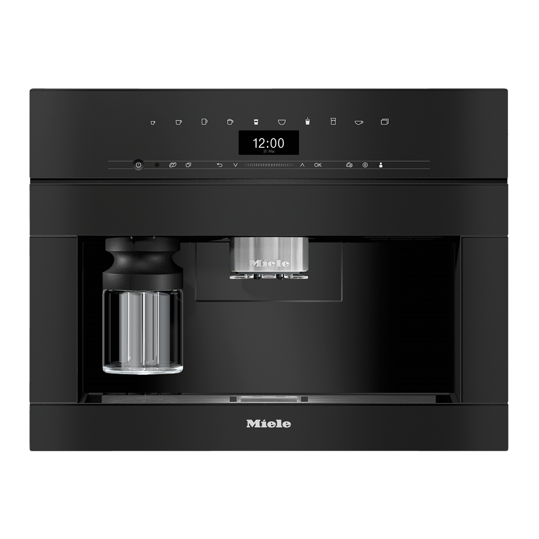 Кофемашина зерновая Miele CVA7440 OBSW, черный обсидиан