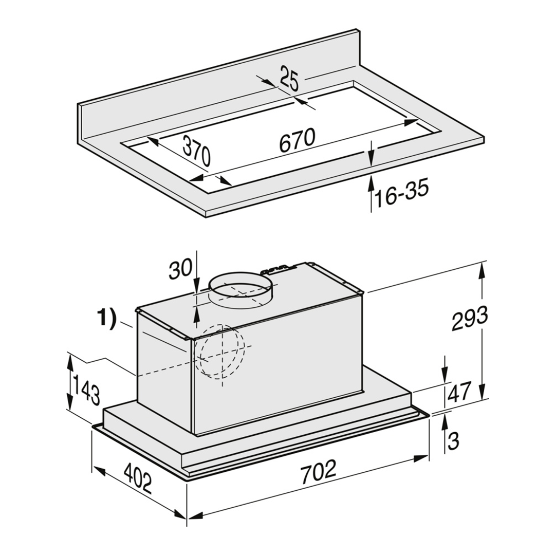 Вытяжка Miele DA2578