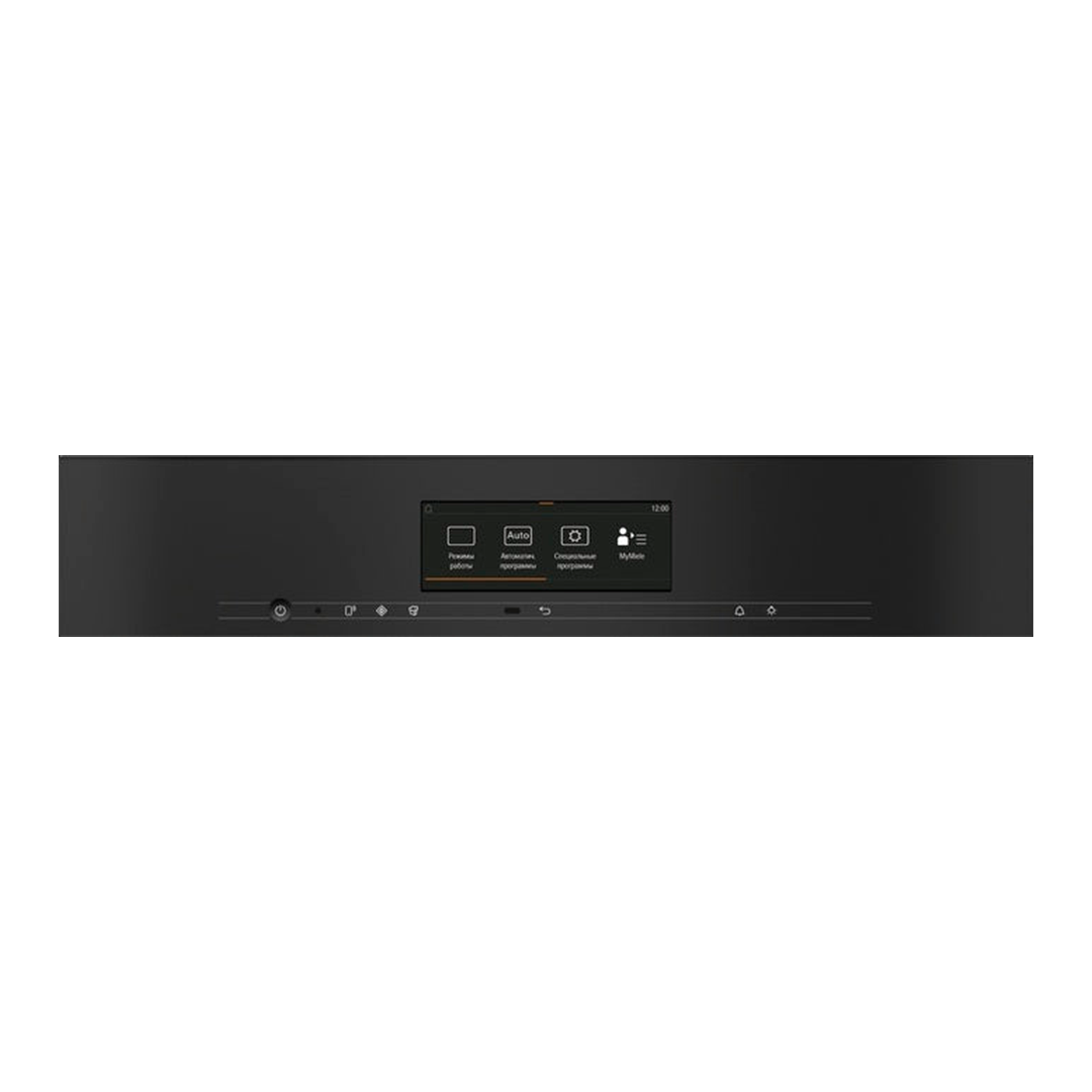 Компактный духовой шкаф H7840BM CLST с СВЧ сталь
