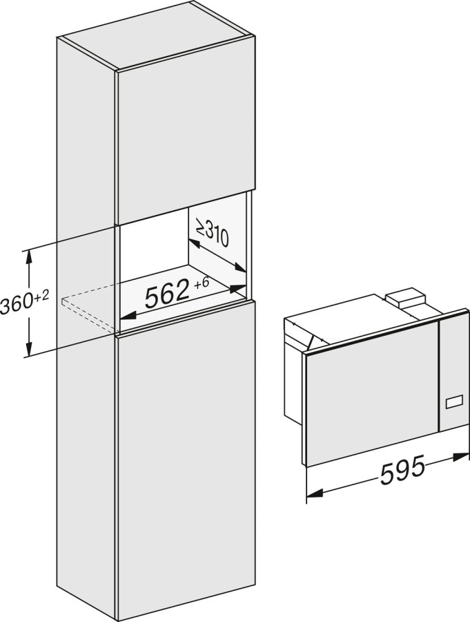 Микроволновая печь Miele M2230SC OBSW черный обсидиан