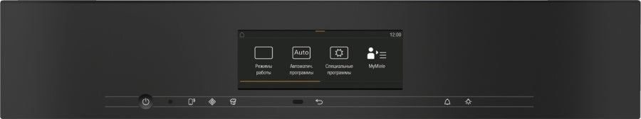 Пароварка с СВЧ Miele DGM7840 OBSW черный обсидиан