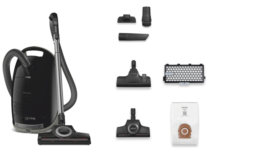 Пылесос Miele SVZF0 GuardM1 Cat&Dog чёрный обсидиан